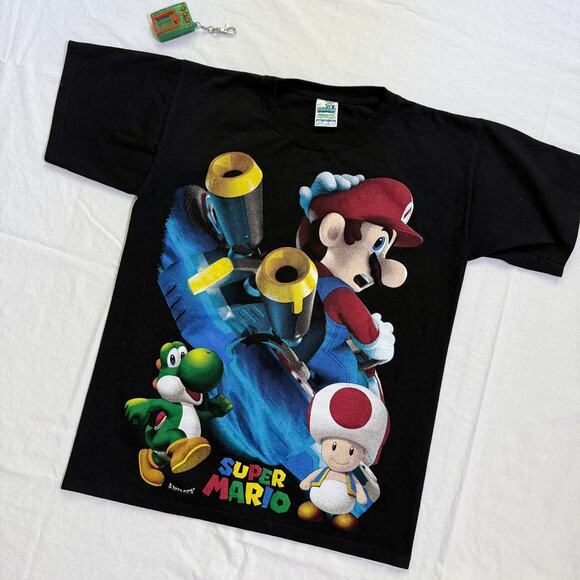Super Mario Kart Animex Mexican Boot AOP T-Shirt - M - Picture 1 of 5